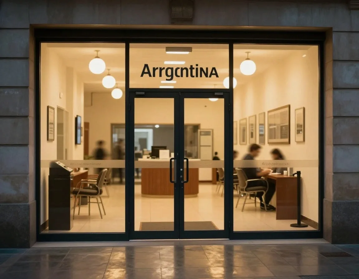 Manos intercambiando un número de turno en ventanilla